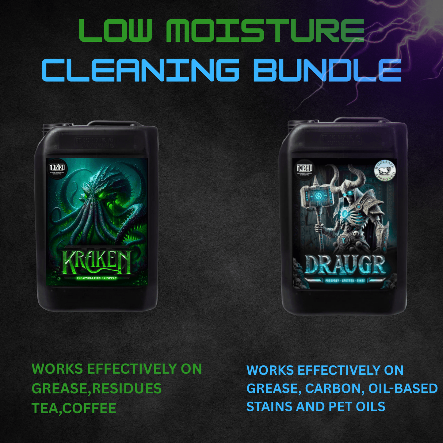 Low Moisture Encapsulation Carpet And Upholstery Bundle - Izyclean