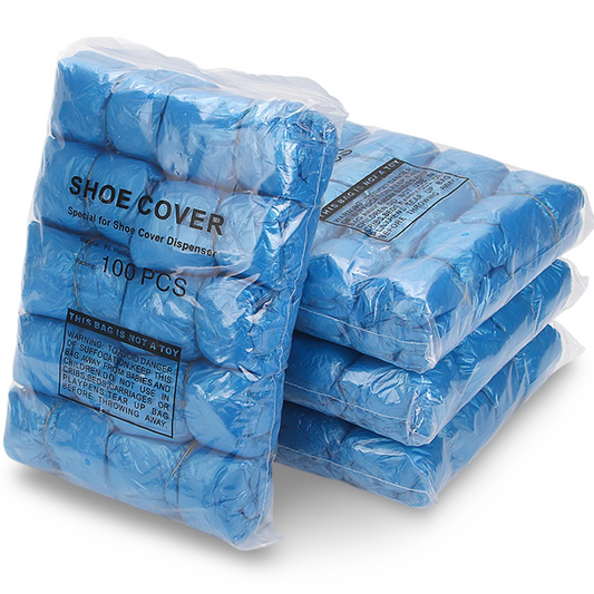 Schoenovertrek Blauw 100 Stuks