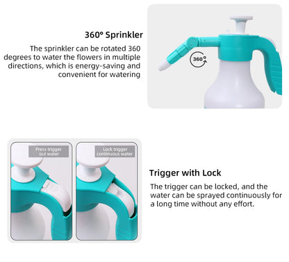 Drukspuit 1.5L – 360° Sprayfunctie