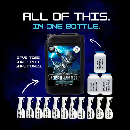 Pre-Spray, Spotter, and Rinse For Carpets And Upholstery