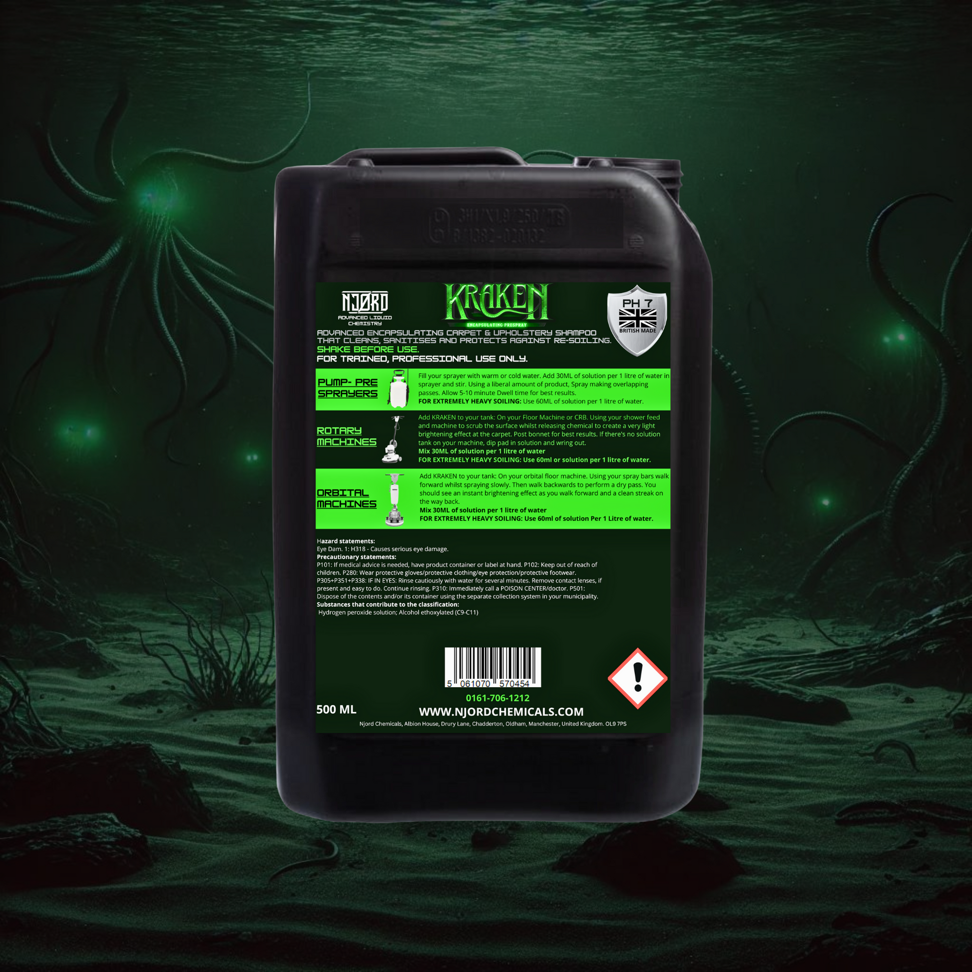 NJORD KRAKEN MKII Low Moisture Encapsulating Pre-Spray