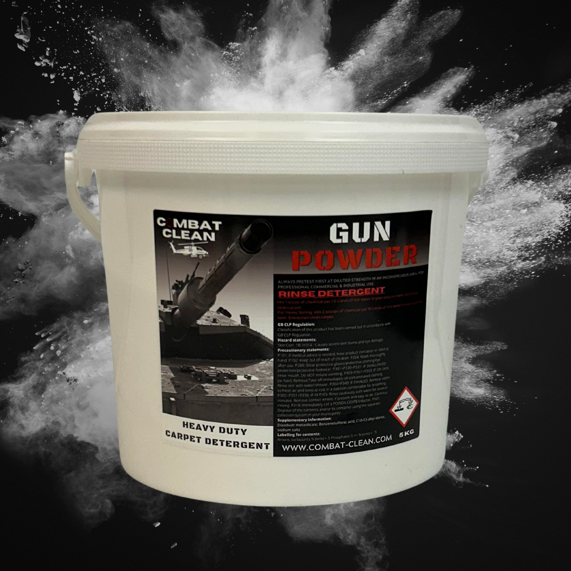 Combat Clean Gun Powder – Rinse & Reinigingsdetergent