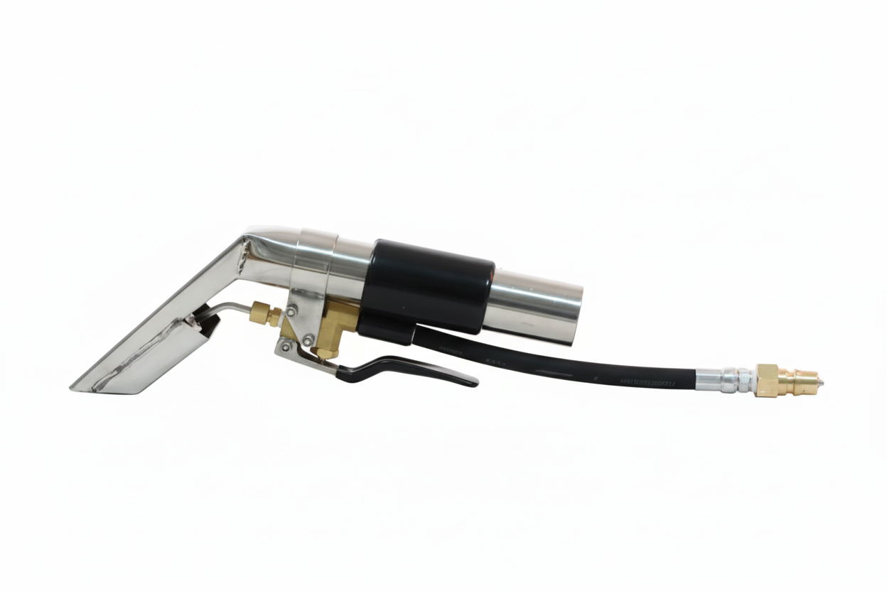 Professional 4" Upholstery Carpet Cleaning Wand with Splash Guard