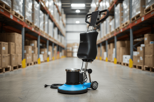 Izytek 17" Floor Buffer Machine 1100W Professional Rotary Scrubber with 18L Tank - Izyclean