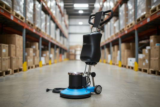 Izytek 17" Floor Buffer Machine 1100W Professional Rotary Scrubber with 18L Tank