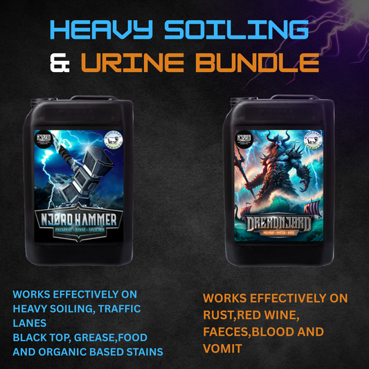 Carpet Cleaning Bundle For Heavy Soiling And Urine Removal