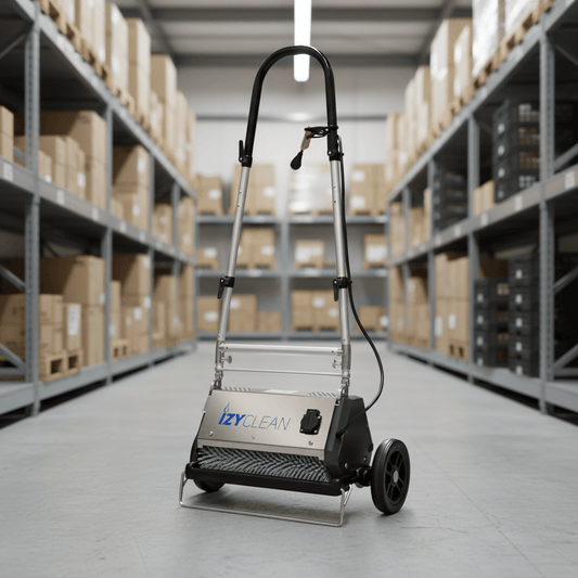 TM4 CRB Agitation Carpet Cleaning Machine 15" Low - Moisture Carpet and Hard Floor Cleaning Machine - Izyclean